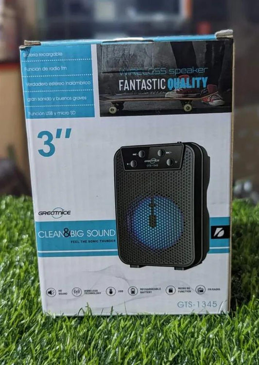 Mp3 Function stereo Bluetooth speaker.